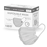 [アイリスオーヤマ] プリーツ型マスク 120枚 ふつうサイズ 不織布 ディスポーザブル ニュアンスグレー PN-120MXH
