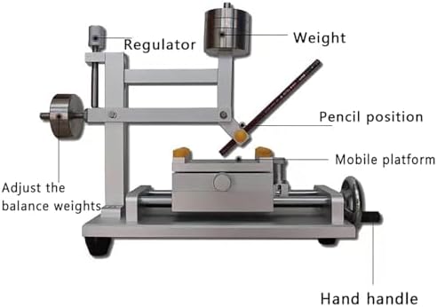 Desktop Pencil Hardness Tester - for Precise Paint Coating Film Scratch Resistance & Surface Durability Assessment