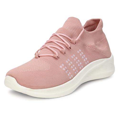 Image of Kraasa Women 4195 Casual Shoes | Sneakers for Daily Use and Casual Outfits | Fashion Footwear | Soft Cushioned Insole