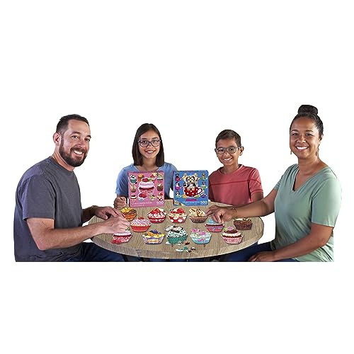 RoseArt - 12 Mini-Shaped - Cupcakes II - Rompecabezas de 500 piezas para niños y adultos miniatura 6