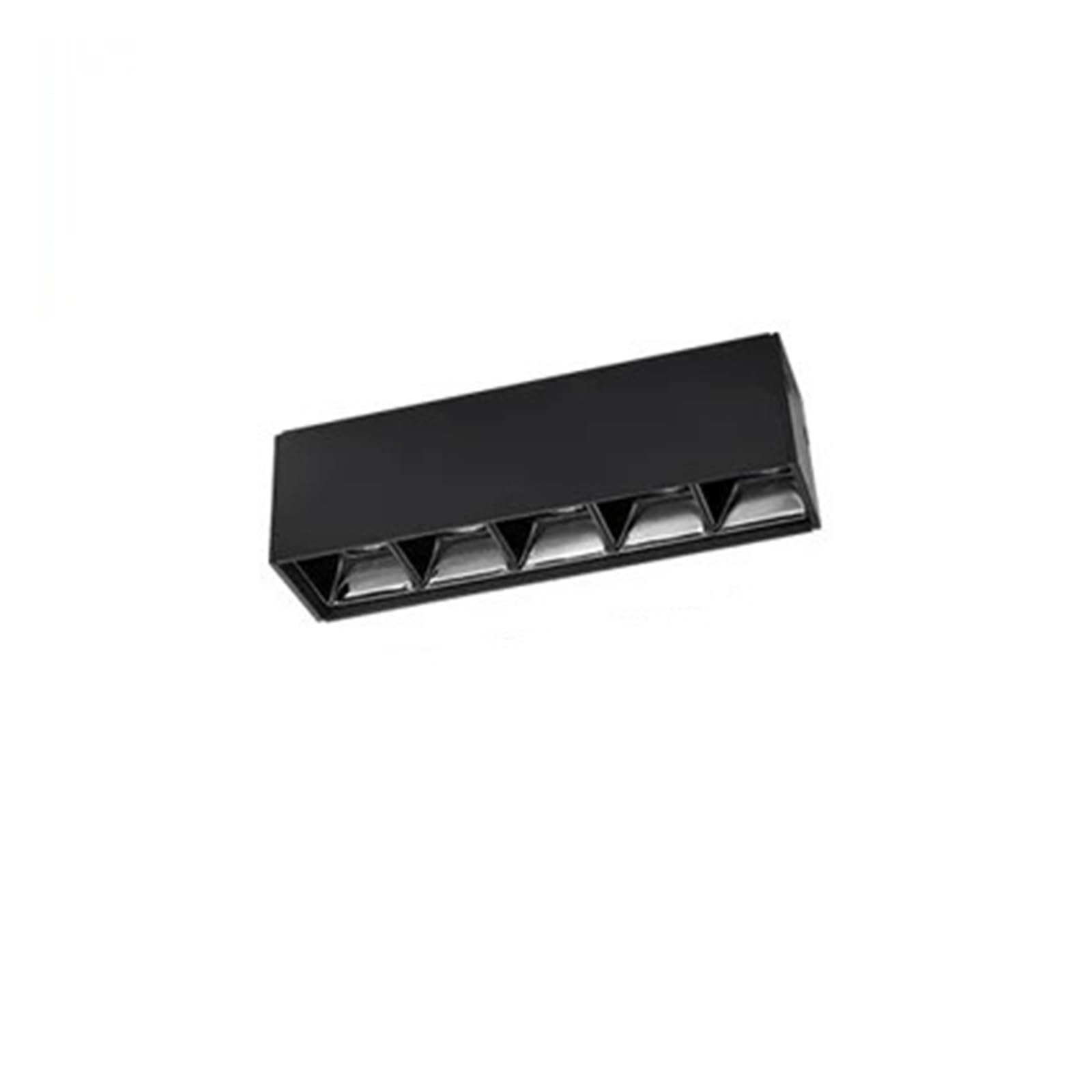 Kits De Focos Empotrables LED Regulables, 5W, 10W, 15W, Lámpara Techo Lineal Simple, Luz Descendente Moderna Antideslumbrante Profunda InstalacióN Flexible(5W Spot Light,5000k white light)