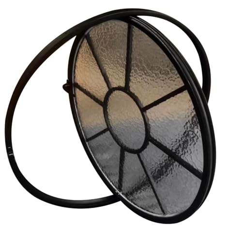 Ventana redonda con privacidad e iluminación para sótanos oscuros y dormitorios abuhardillados 2