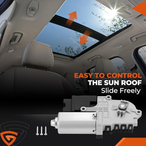 Image of GEARLAST Sunroof Motor for Ford Explorer 2011-2017 Left or Right | Explorer Sun Roof Motor Replacement,1 PCS Moon Roof Motor Replaces# BB53-15B689-AB BB5Z15790A