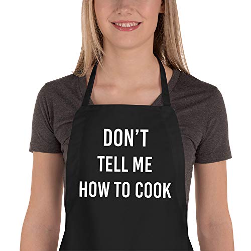 Saukore Funny Cooking Apron for Women and Men Adjustable Kitchen Chef Aprons