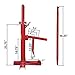 HTTMT- Portable Tire Changer Changing Machine Car Truck Motorcycle Manual Bead Breaker Weights Remover Lift Stands Transmission [P/N: US-ET-TOOL004-RED1]