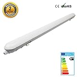 Régleta Estanca LED de 36W, 3960LM, 6000-6500K (blanco frío), IP65, temperatura de trabajo: -20 ℃ - 60 ℃