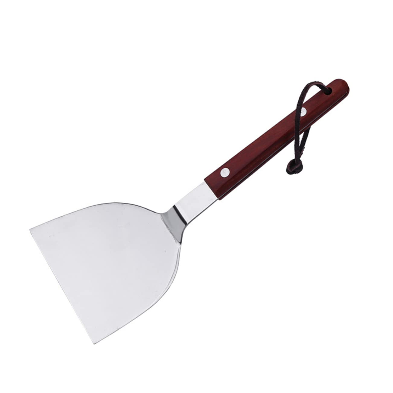 HOLIDYOYO 1pc Stainless Steel Pizza Shovel Handle Sized Pizza Peel for Transfer Lightweight Tool for Baking and Cooking