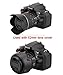 Camera Lens Hood Compatible for Nikon D3500 D7500 D850 w/AF-S NIKKOR 50mm f/1.4G & 50mm F1.8G Lens (Replace HB-47)