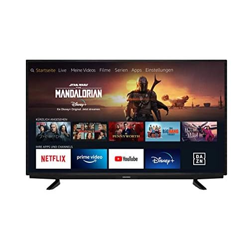 Grundig TRD000 Vision 7 - Fire TV (55 VAE 70) 139 cm (55 Zoll) Fernseher (Ultra HD, Alexa-Sprachsteuerung, HDR) [Modelljahr 2020]