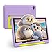 Ainmel 10 inch Kids Tablet with Case, Android 15 Tablet for Kids Ages 3-12 Years, 20GB+64GB(1TB TF Expand), Octa-Core Processor, Parental Controls, WiFi 6, BT5.3,Preloaded Edu Apps (Purple)