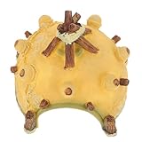 healvian 爬虫類ボックス装飾 魚水槽隠れ家 エビ用シェルター テント型造景オーナメント 自然色彩で水槽を鮮やかに彩る耐変形アクアリウム