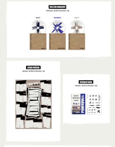 TXT The Name Chapter Freefall 3rd Album K-Pop CD Neuf Version Aléatoire - 5