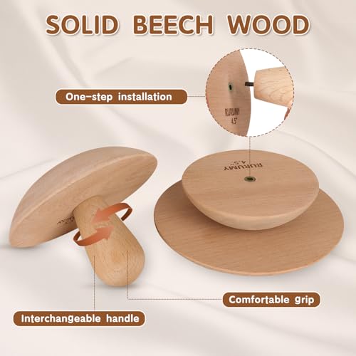 Pottery Molds Solid Wood - 4.5