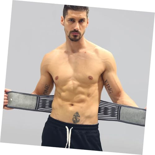 Faja deportiva para soporte lumbar color plata miniatura 5