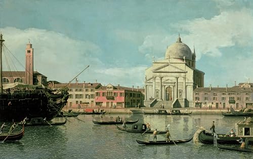 Lienzo impreso de alta calidad artística con pintura de Antonio Canal para pared de 60x90cm