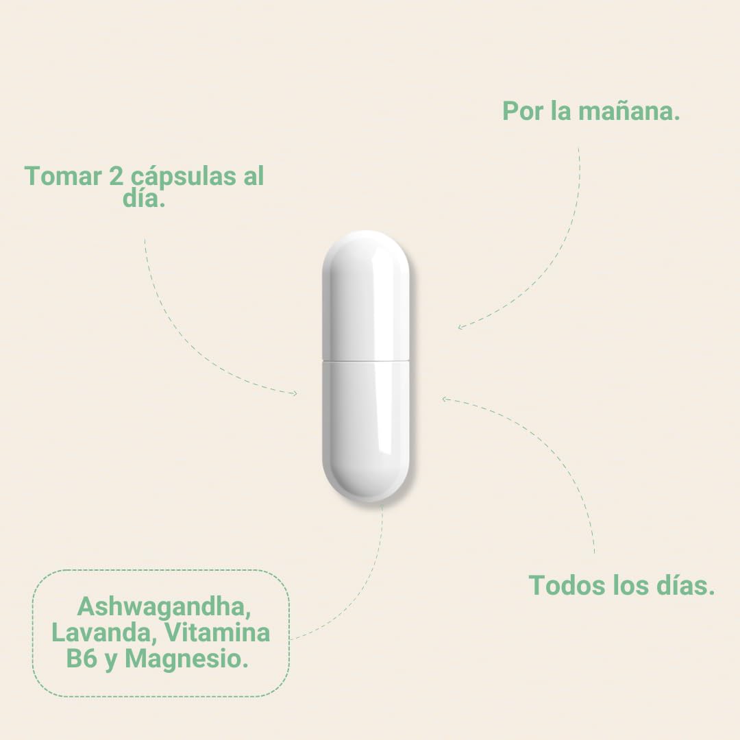 Ansiomed Relax 45 Comprimidos - Pack de 2 Unidades - Ayuda a la Relajación Diaria en Periodos de Estrés - con Lavanda, Ashwagandha, Magnesio y Vitamina B6