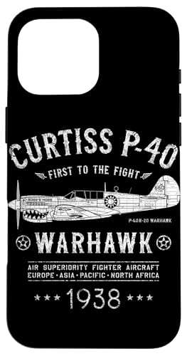 P-40 Warhawk Flying Tiger's Fighter Plane | P40 Shark Mouth X}zP[X iPhone 16 Pro Max p