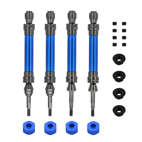 RC �J�[ �A�N�Z�T���[ For Traxxas For Slash For Rustler For Stampede For Hoss For VXL 4X4 1/10 RC�J�[�p�[�c ���^��CVD �t�����g����у��A�h���C�u�V���t�g(Navy Blue