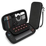 [Léger et portable] - Cette pochette de transport compacte pour Switch 2 se range facilement dans un sac-à-dos ou un bagage. Elle peut également être emportée en toute sécurité à la main grâce à sa dragonne. Elle est idéale pour les gamers invétérés.