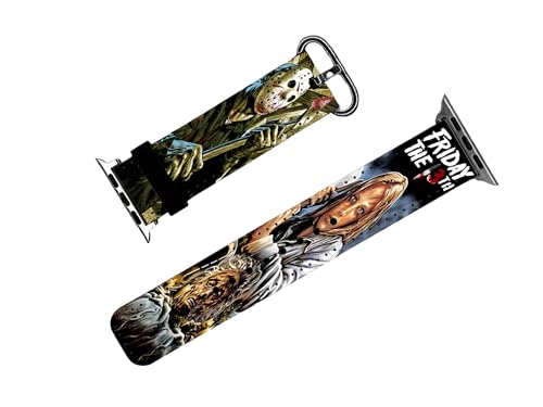 Jason Crystal Lake Horror Movie Watch Band Compatible with Apple