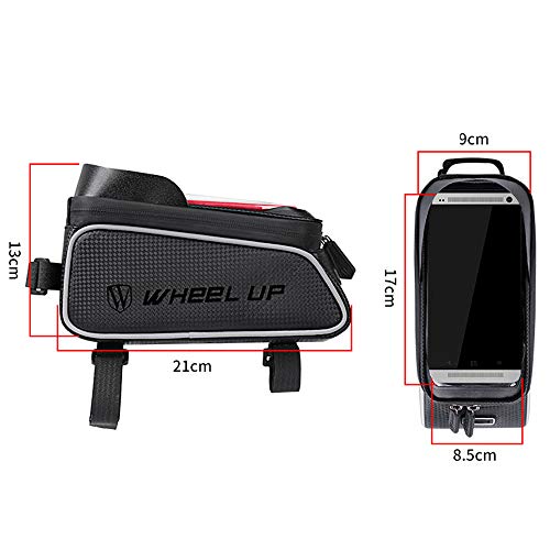 Fdrirect Bolsa para Celular, com Tela de Toque, À Prova D 'Água, com Suporte para Bicicleta