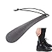 HCZ 1pc Pratistical Shoehorn Chaussure en Acier Inoxydable Chaussures Spoon Shoon Tool de Lifter 19cm