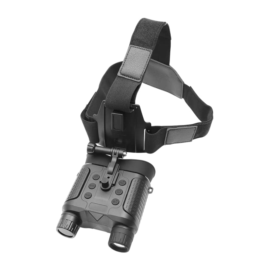 Hands-Free NVG Scope with Helmet Mounted Infrared Long Range 2.7-inch Screen Night Vision Binoculars Camera
