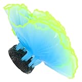Milisten Decoración de Coral de Silicona para Acuario Resistente y Realista Adorno para Peceras Fácil de Instalar Decoración Estable y Duradera para Tanque de Peces