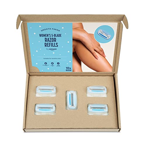 By Amazon Rasoio da donna a 5 lame con ricariche
