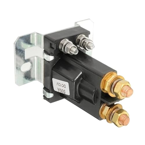 Contactor de arranque automático con 4 terminales para evitar descargas de batería