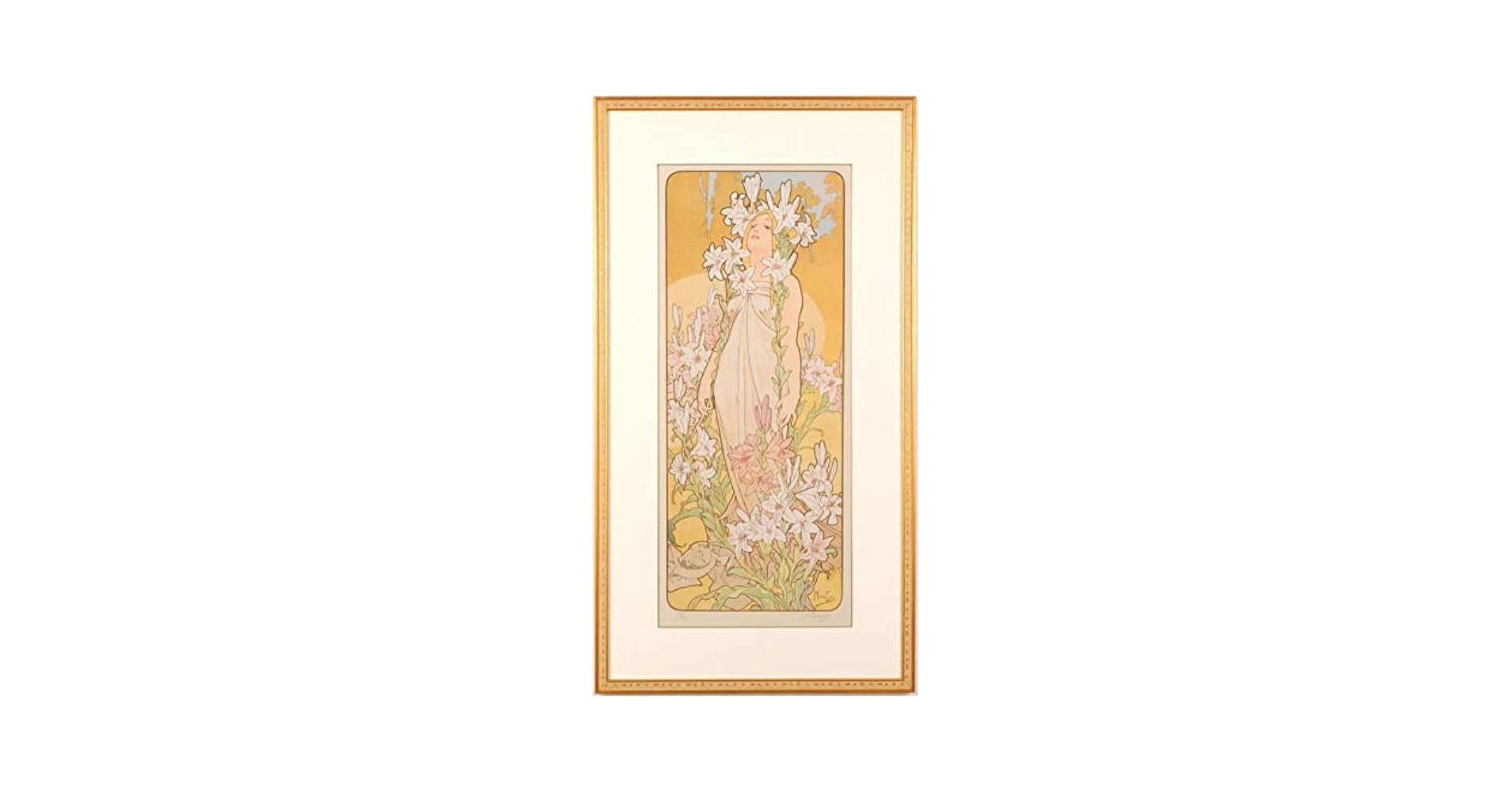 アルフォンヌ・ミュシャ「夏」リトグラフ美品です。 Amazon.co.jp: アルフォンス・ミュシャ 「四季・春」 リトグラフ