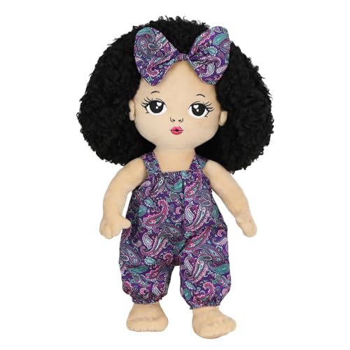 Muñeco De Peluche Negro - Juguete De Muñeca Afrocaucásica Estilo Hawaiano,Decoración De Escritorio Realista para Sofá, Oficina, Cama, Cuna para Niños, Niñas Y Niños.