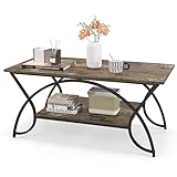 💖 Vintage Couchtische - Unser Couchtisch zeichnet sich durch seine Vintage Optik aus, passt sich somit perfekt an verschiedene Dekorationsstile an.