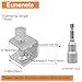 Eunenete 304 Stainless Steel C-Clamps,20mm Mini Tiger Clamps for Woodworking,C-Clamp 4 pack