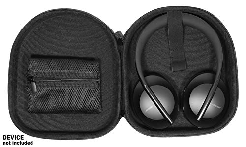 Headphone Case For Hifi Elite Super66; Parrot Zik 1.0, 2.0, 3; Beoplay H2, H4, H6, H7, H8, H9; Grado Sr60E, Sr80E, Sr125E, Sr325E; Master & Dynamic Mh40, Mh30; Bohm; Cowin E7 (Black) #TOP1