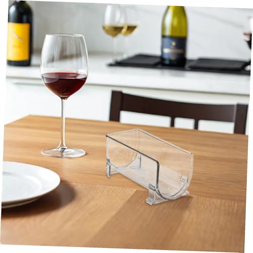 Organizador apilable para vino de plástico 2 piezas miniatura 5