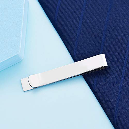 Lparkin May The Force Be With You Tie Clip Star Wars Fan Gift Funny Gift Stainless Steel Polished Finish Tie Clips Men Women #TOP4