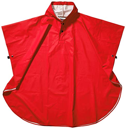Charles River Apparel Kids' Big Pacific Poncho, red, One Size