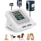 Monitor De Presión Arterial Para Mascotas, Monitor Digital De Presión Arterial Veterinaria, Monitor Electrónico De Presión Arterial De 3 Muñecas, 4 Modos De Gráfico, Para El Cuidado De Perros/gatos