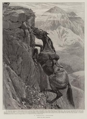 Impression d'affiches haut de gamme toile une position périlleuse John Charlton 60x90cm