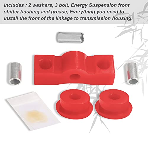 8-1602 Shifter Stabilizer Bushing Kit Compatible With Honda Civic Crx (1988-2000) Del Sol (1993-1997), Bushings Firm Up Your Linkage, Supports The Shifter For Better Handling And Performance #TOP1