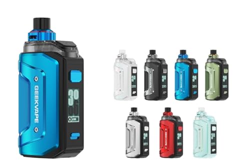 Geek vape Aegis Hero 5 �|�b�h���b�h�L�b�g 2000mAh ��e�ʃo�b�e���[ �ő�50W �o�� �����\ IP68�h���h�o�ϏՌ��݌v 6.5ml �g�b�v�t�B���� �|�b�h�V�X�e�� �d�q�^�o�R VAPE (�x�C�v�o���h�Z�b�g) (Phan