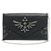 Zelda Skyward Sword Logo Quilted Envelope Purse w/ Chain