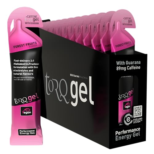 Amazon.co.uk TORQ Running Gels with Electrolytes - 2:1 Maltodextrin: Fructose for Endurance Sports & Optimal Performance | Energy Gels for Running, Cycling & Marathons - 30g Carbs Per Gel | Forest Fruits 15 #ad #ad