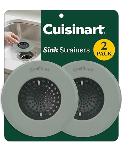 Cuisinart Sink Strainers- 2 Pack Kitchen Sink Drain