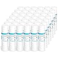 42 Pack of 20 Micron 10"x2.5" String Wound Whole House Water Filter Replacement Cartridge by Membrane Solutions, Universal Sediment Filters for Well Water, Compatible with WFPFC4002, CW-F, CW-MF, WP-5