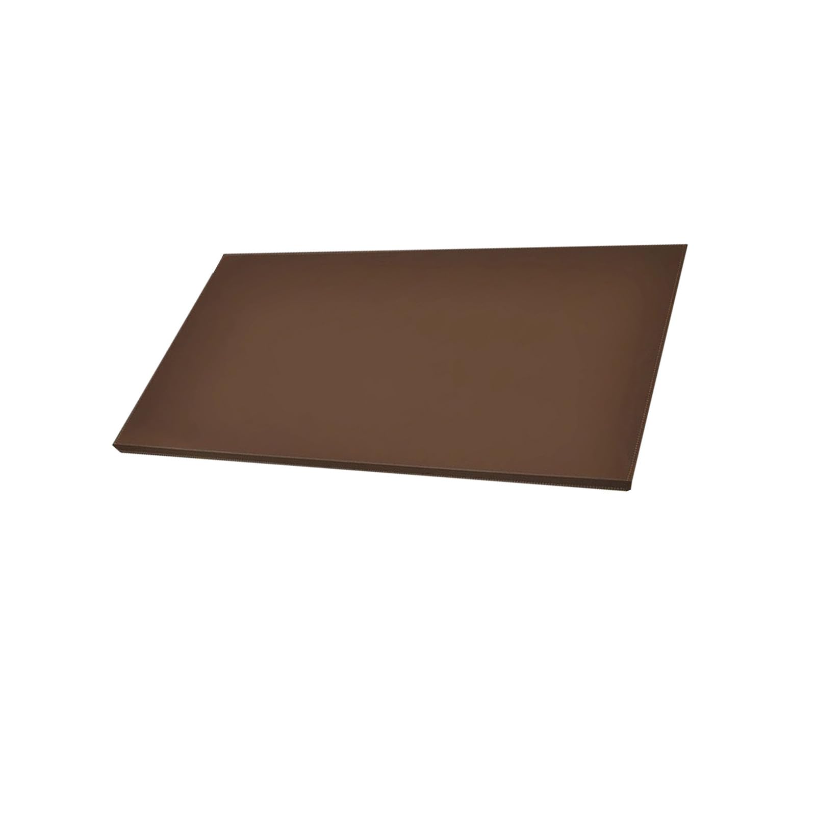 sous-Main de Bureau Confortable et résistant à l'huile,Protection de Table imperméable et Lavable,en Cuir PU,Texture Douce (Marron,40 x 70 cm)