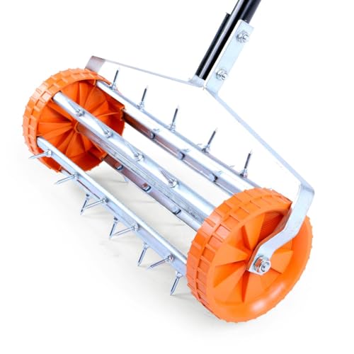 Fuxtec Rasenlüfter FX-RL400 mit 43 cm Breite, Vertikutierer Rasenbelüfter Rasenrolle Fuxtec Rasenlüfter FX-RL400 mit 43 cm Breite, Vertikutierer Rasenbelüfter Rasenrolle