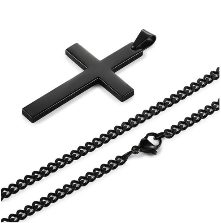 Image of SALTY ALPHA Anti Tarnish Stainless Steel Locket Neck Chain for Men | Stylish Pendant Necklace | Jewellery Accessories for Boys | Minimal Jewelry | Gifts for Boyfriend & Husband | Gift for Diwali, Christmas, Marriage, Birthday, Rakhi