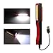 Produktbild GOESWELL LED Arbeitsleuchte Taschenlampe USB Lade LED Pocketlight Arbeitslampe kabellos, Worklight mit Befestigungs-Clip inklusiv Magnet Halterung, Penlight Inspektionslampe (Rote)